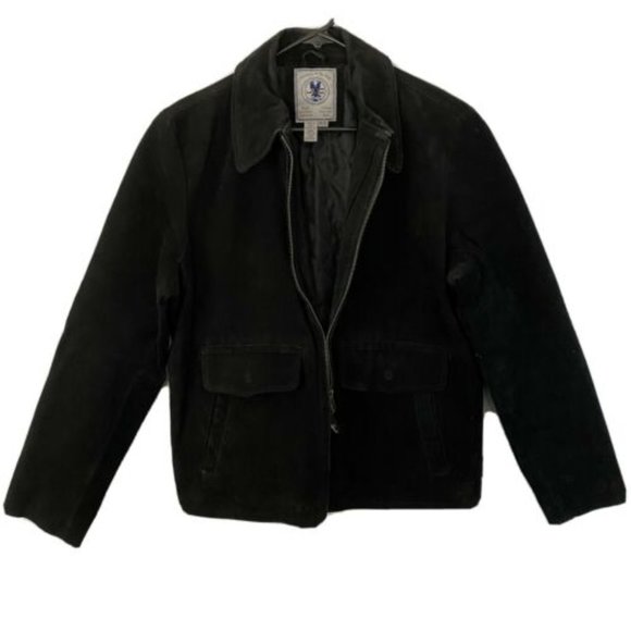 Adventures On The Wing Genuine Suede Jacket - Picture 3 of 15